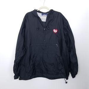 Luna Pier | TY Beanie Babies Black Windbreaker